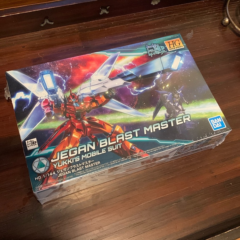 Jegan Blast Master HG Gundam kit new in box